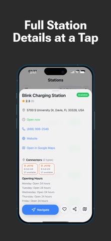 EV+ 电动汽车快速充电站 screenshot