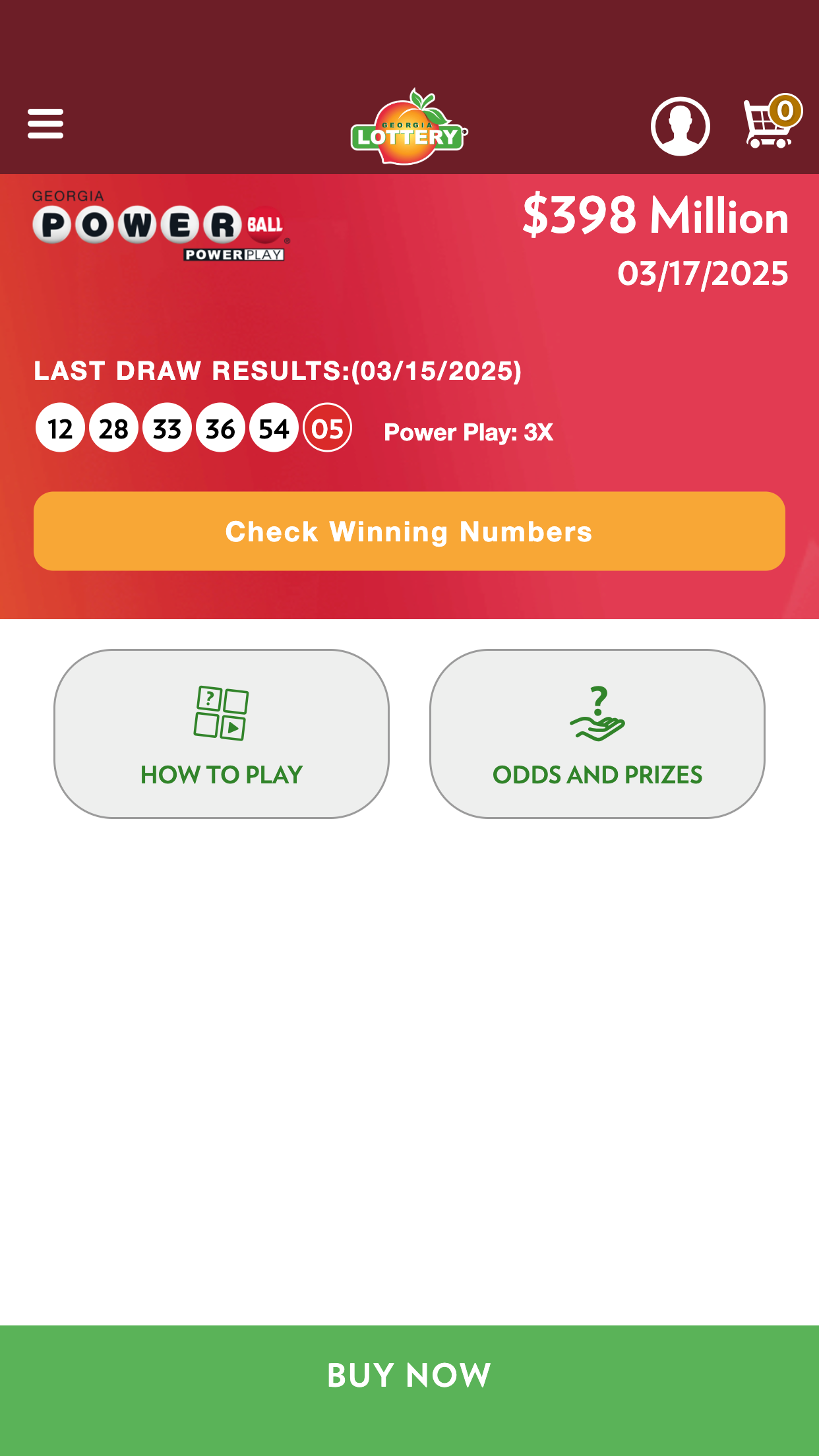 Georgia Lottery Official App screenshot 5