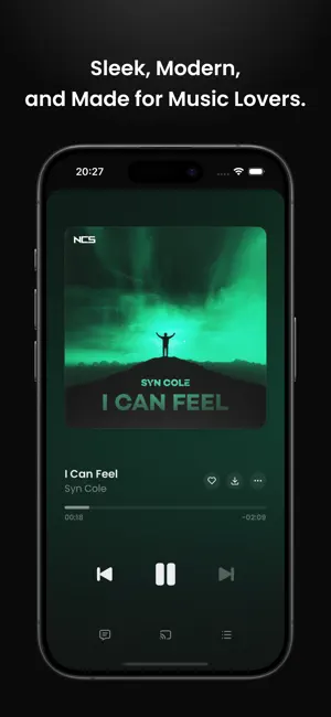 Agin Music – Navidrome Client screenshot 1
