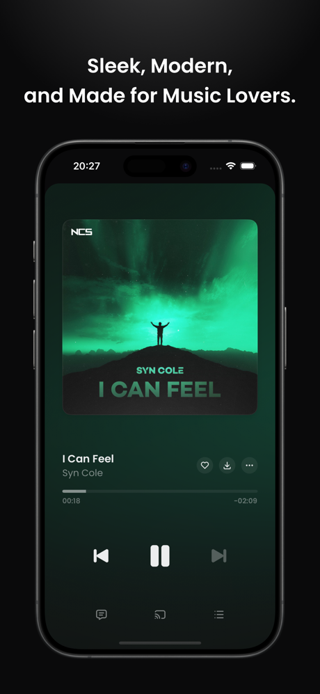 Agin Music – Navidrome Client screenshot 1