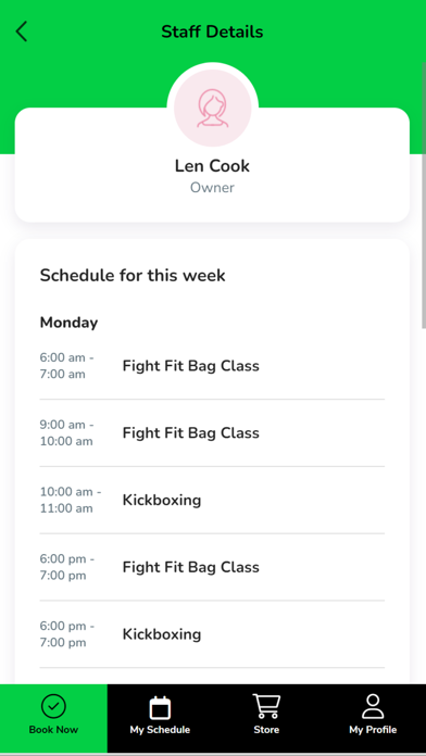Champion Striking and Fitness Screenshot