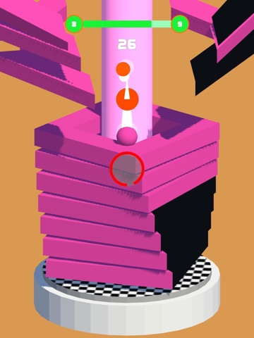 Crazy Helix Jump: Stack Bounce iPad screenshot