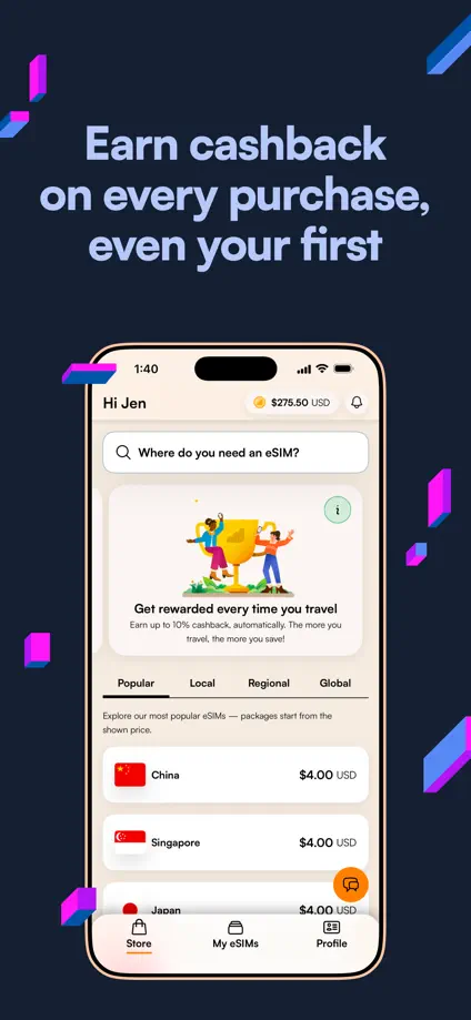 Airalo, App Store screenshot 8