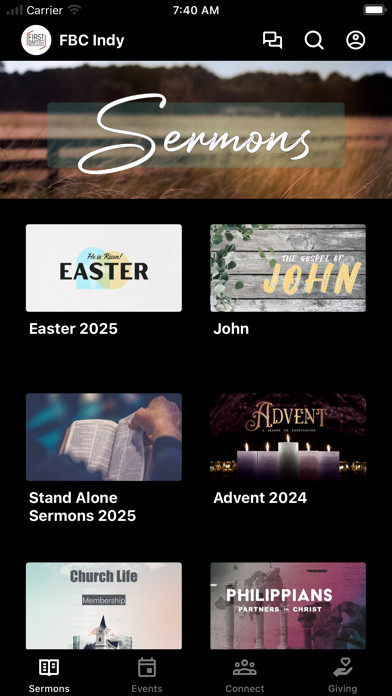 App screenshot