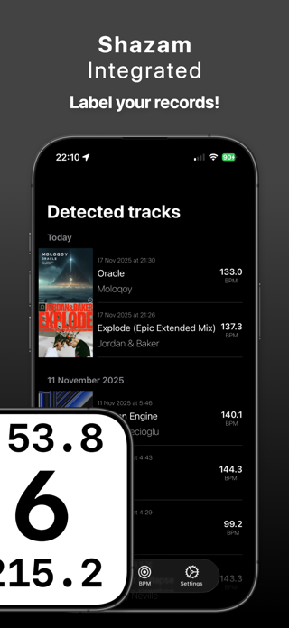 BPM Detector: Live Tempo Screenshot 3 of 3