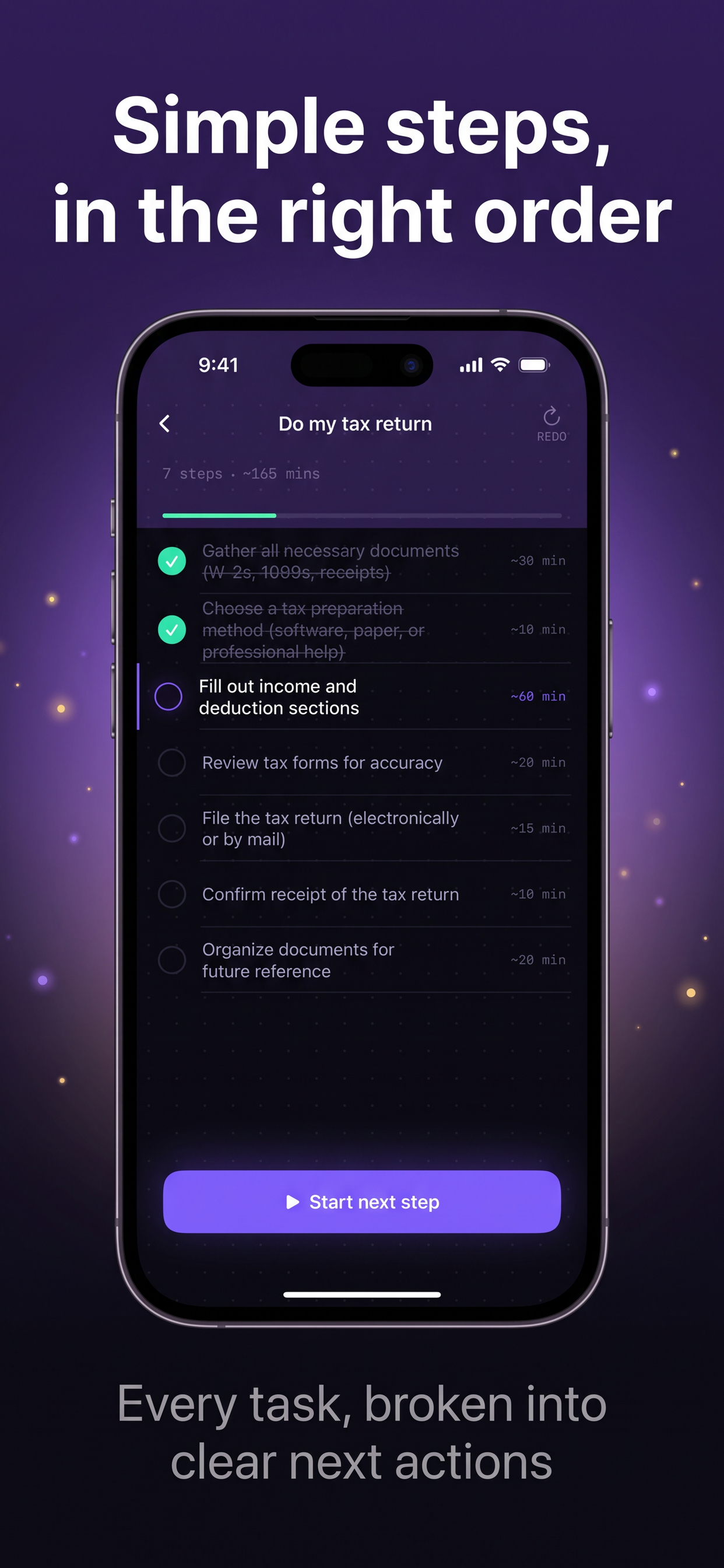 Taskzen screenshot 2