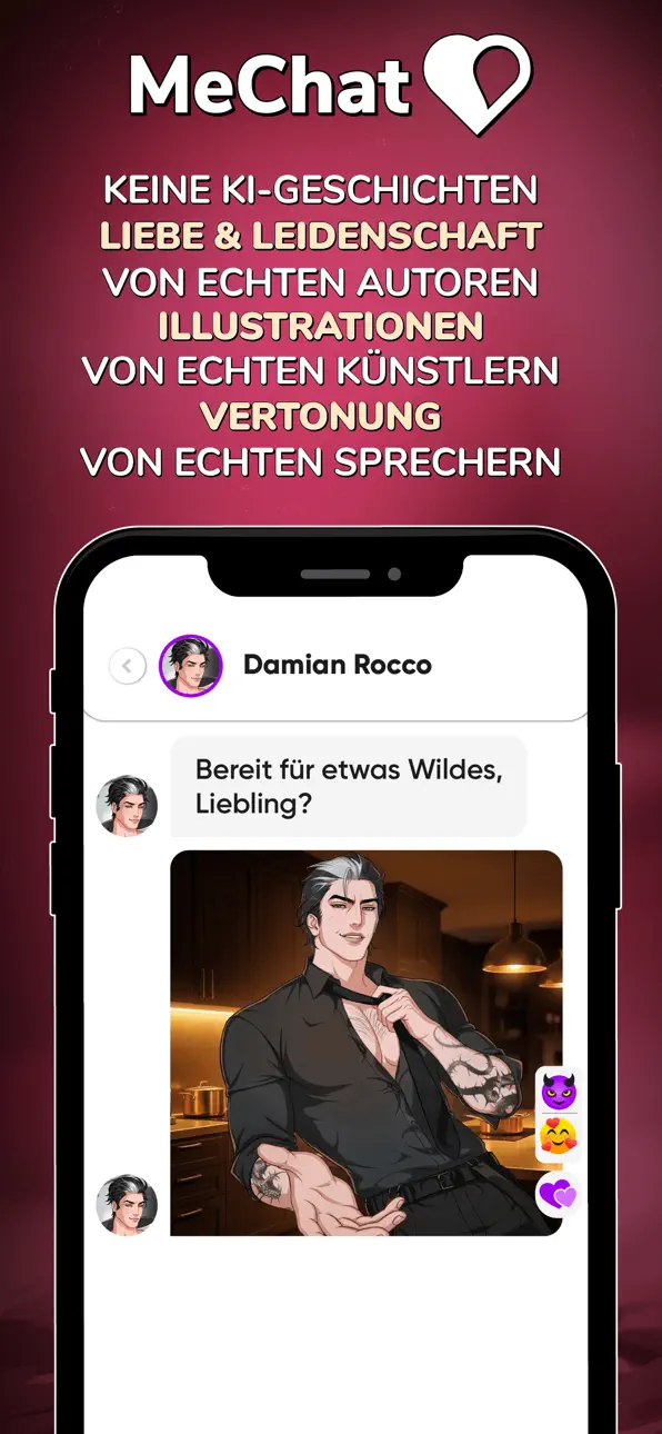 MeChat - Interactive Stories iOS Mod IPA screenshot 1 - iOS game interface
