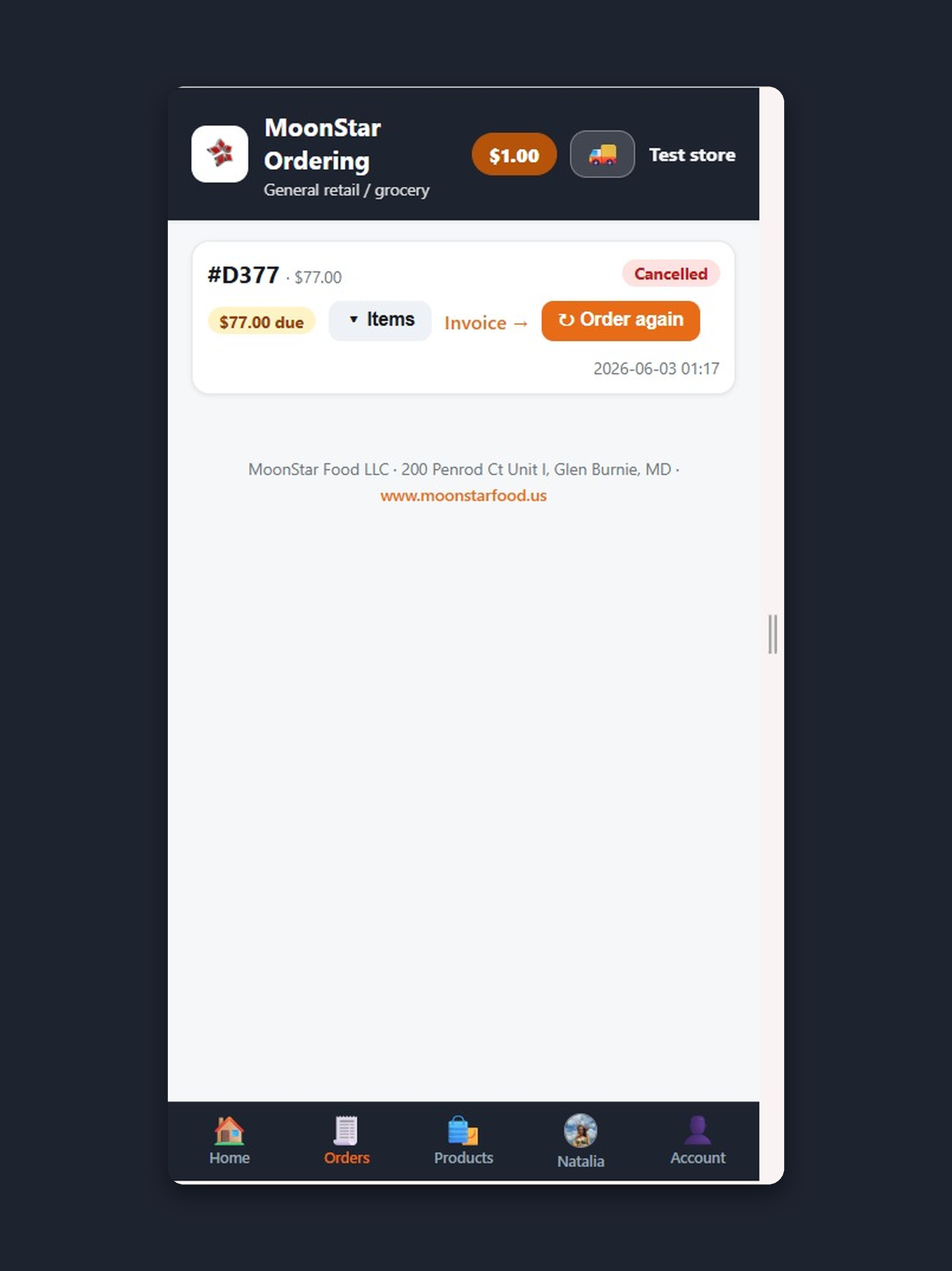 MoonStar POS screenshot 10