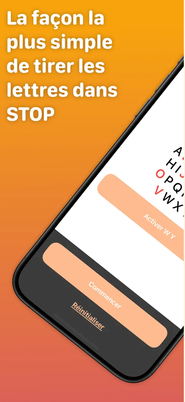 Screenshot #1 pour STOP ! - Sorteador de Letras