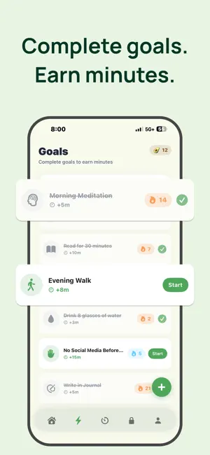 abocado: app blocker & goals screenshot 2