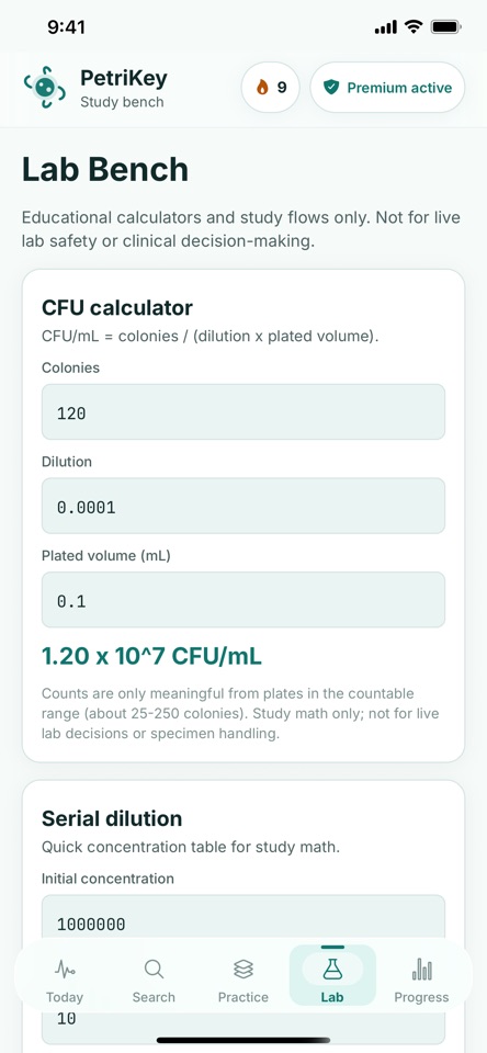 Microbiology - PetriKey screenshot 6