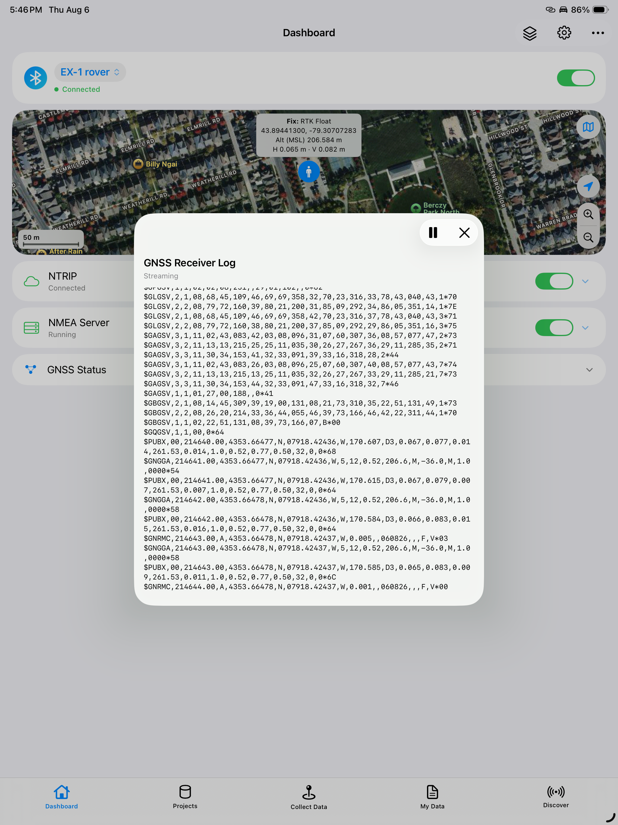 GeoAstra BLE-GNSS screenshot 17