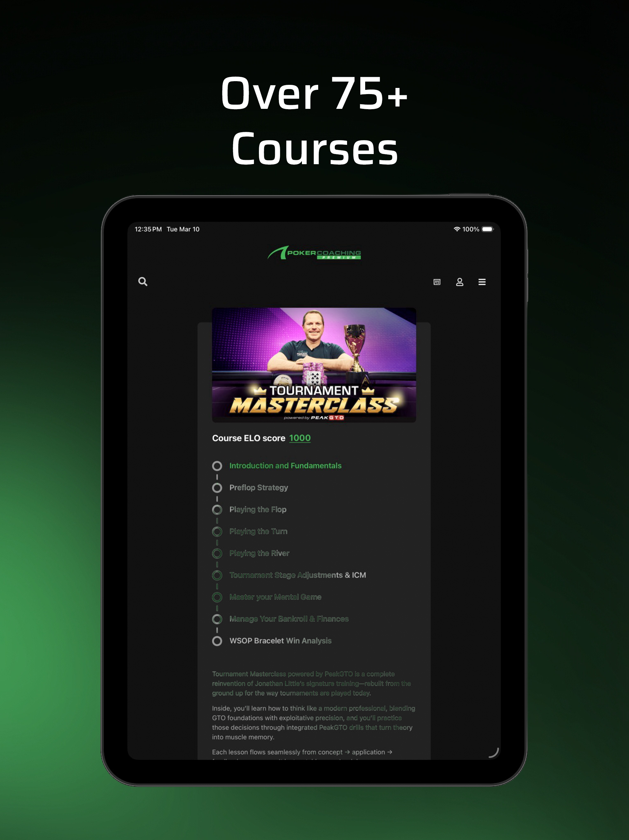 Poker Coaching