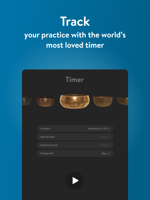 Insight Timer–Meditate & Sleep iPad screenshot 8 - Health & Fitness app