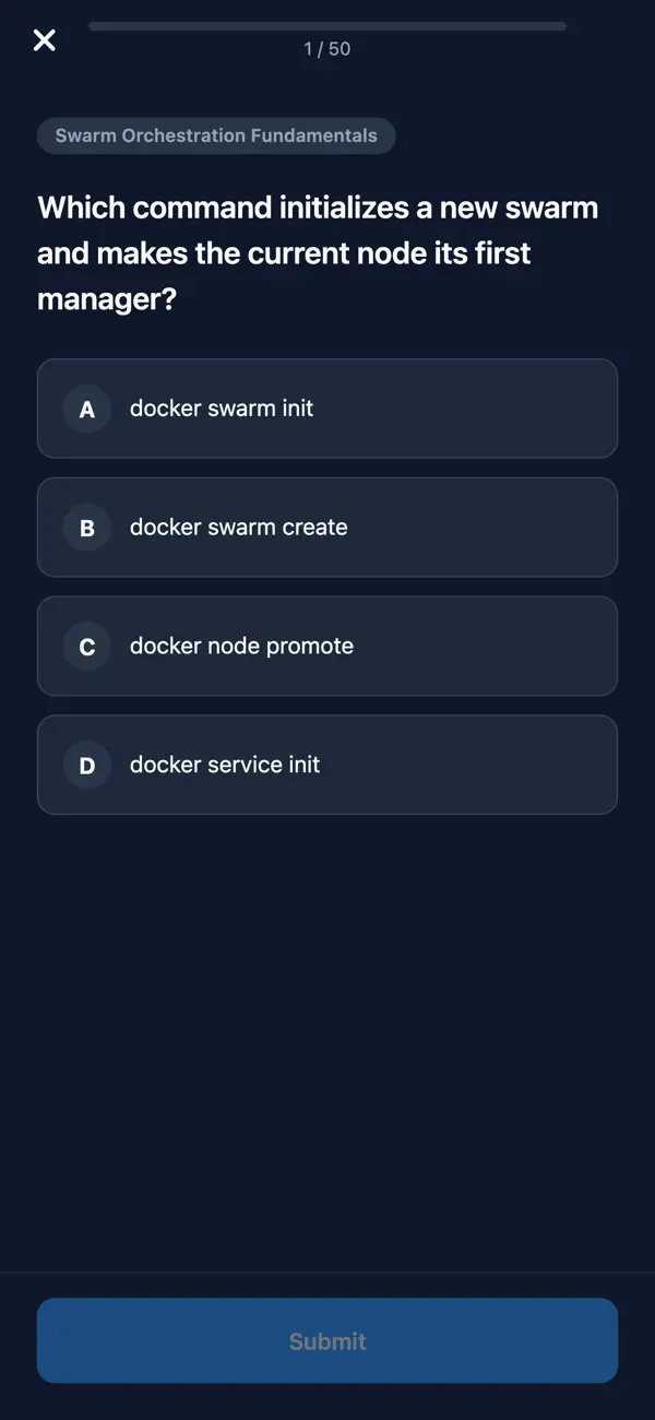 Screenshot #3 pour Docker DCA Exam Prep