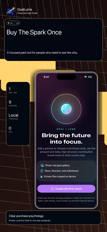 GoalLume: Savings Goal Tracker screenshot 9 of 10