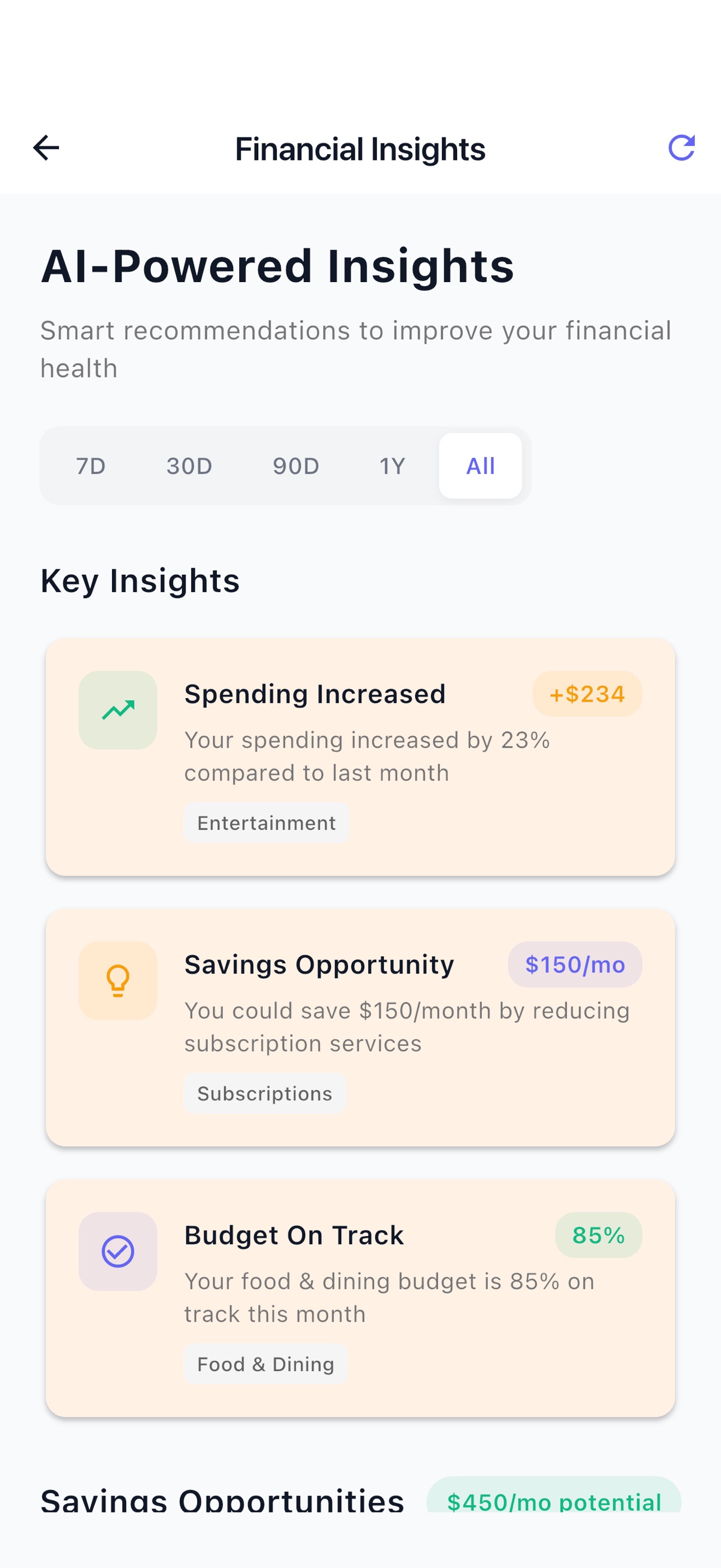 Screenshot 4 of BillsAI Expense Tracker