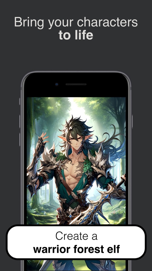 #2. Character Art (iOS) Podle: Kawaii