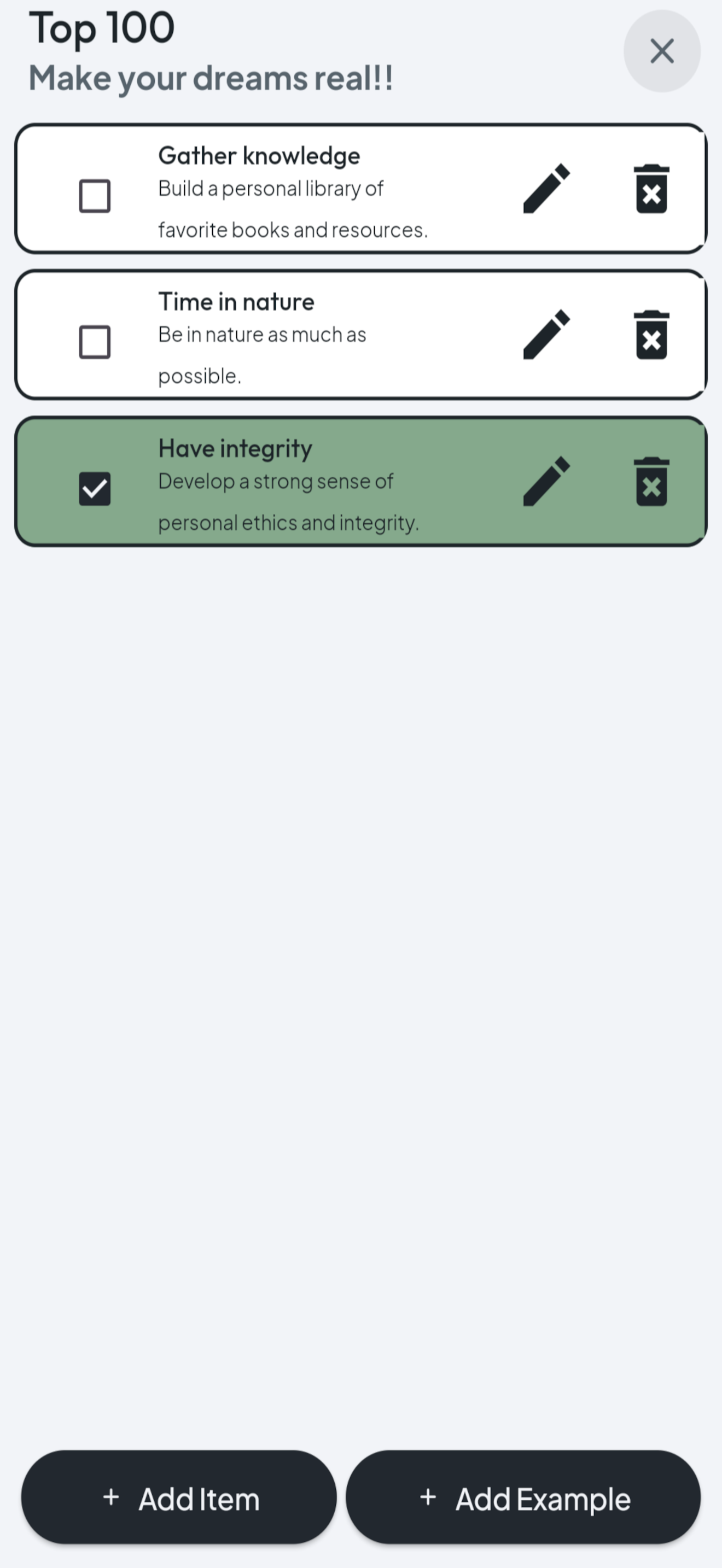 Envision 100 screenshot 2