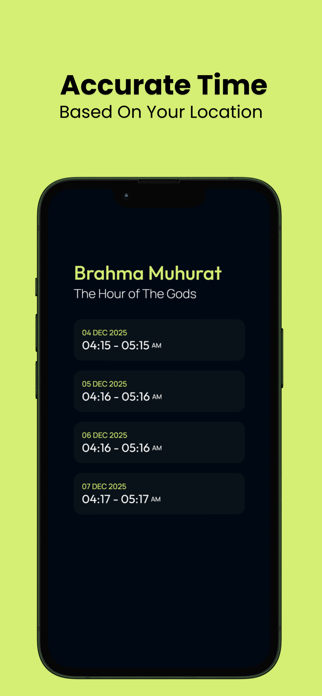Brahma Muhurta Time Screenshot 2 of 4