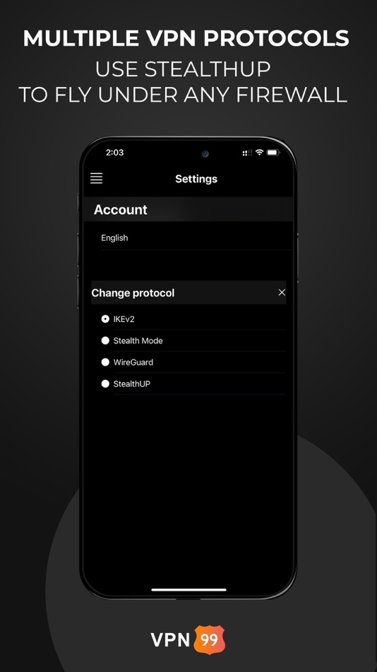 #5. VPN99: Total Privacy Protector (macOS) 由: Shopcut LLC