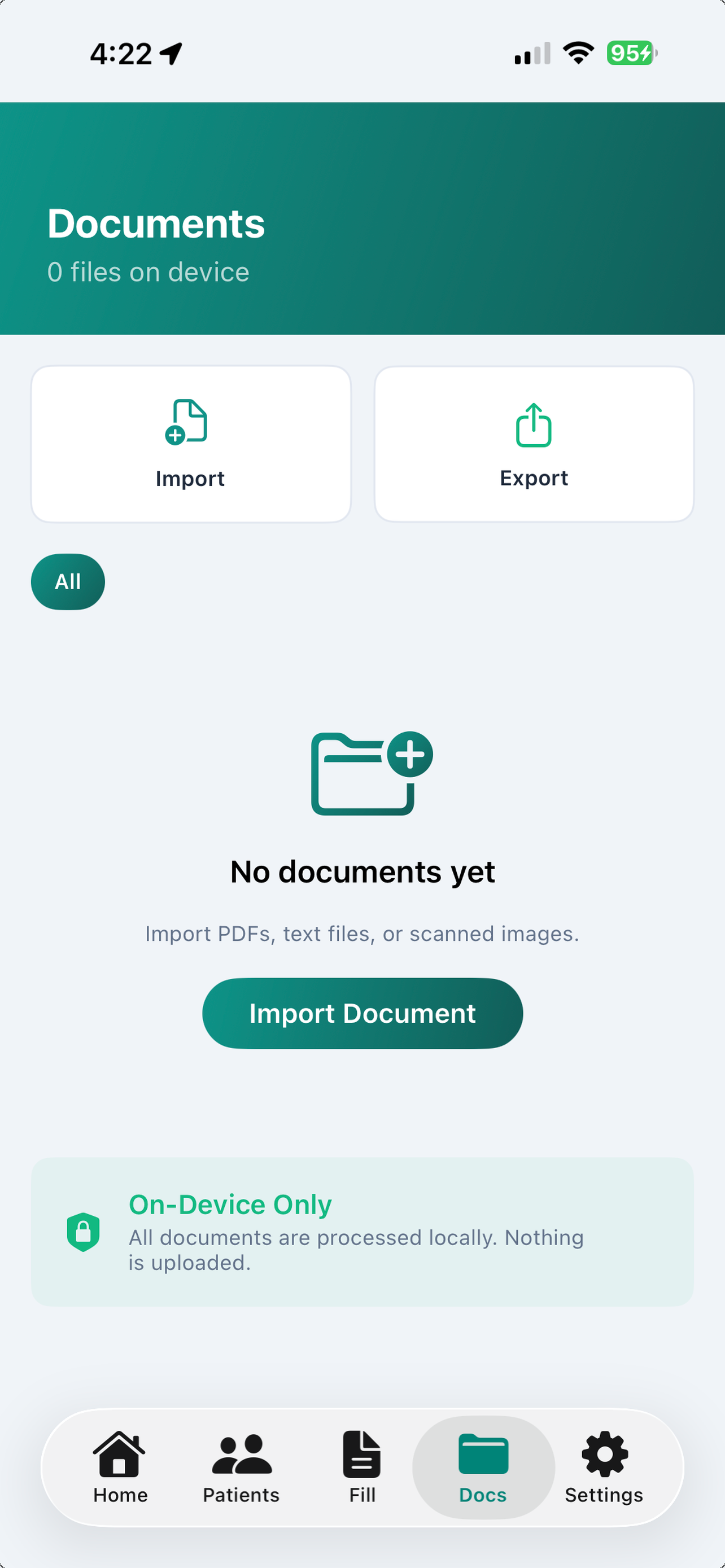 MedicalForm AutoFill