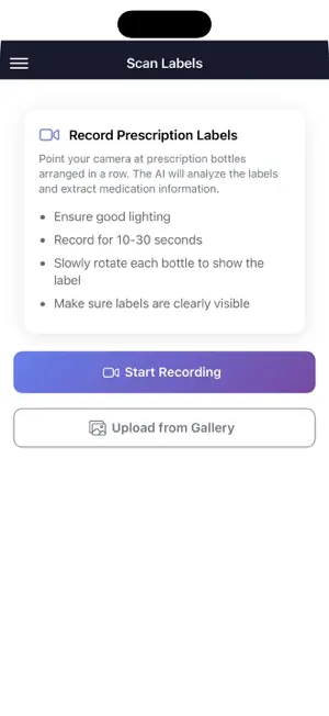 Rx Label Scanner screenshot 2