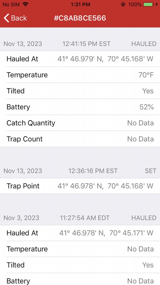 #7. Trap Tracker (iOS) 由: EdgeTech