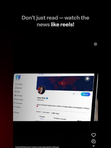 Yeni Şafak English iPad screenshot