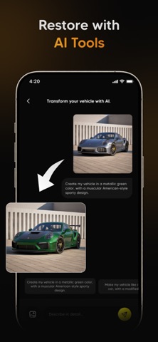 CarMod - Car modification AI iPhone screenshot