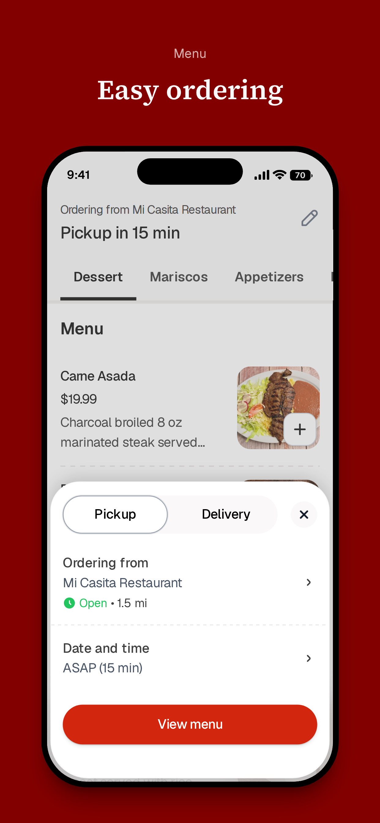Mi Casita Restaurant To Go screenshot 3