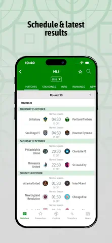 BeSoccer: Soccer Live Score App Store screenshot 1