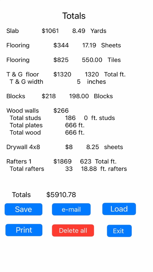 #6. Construction Estimator (iOS) 由: MICOM Software