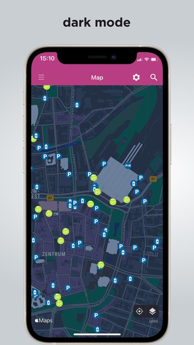 Mobilitätsportal Mitteldtl. Screenshot