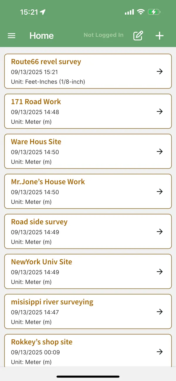 Screenshot #1 pour Elevation Survey