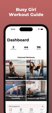 Busy Girl Workouts screenshot