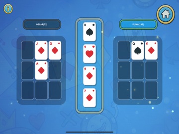 Tic Tac Poker iPad screenshot