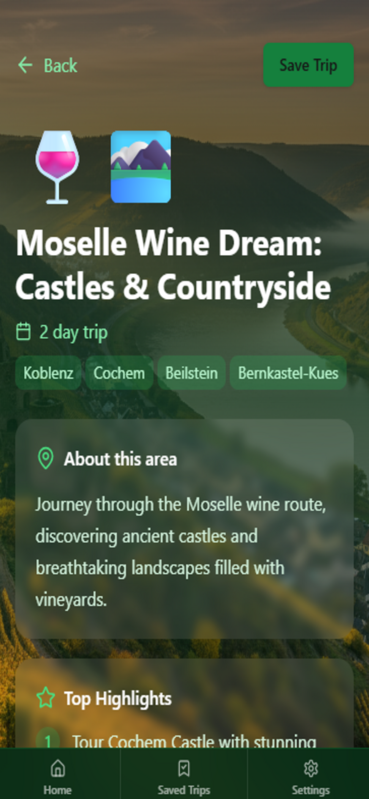 Rhine & Moselle Valley Guide screenshot 5