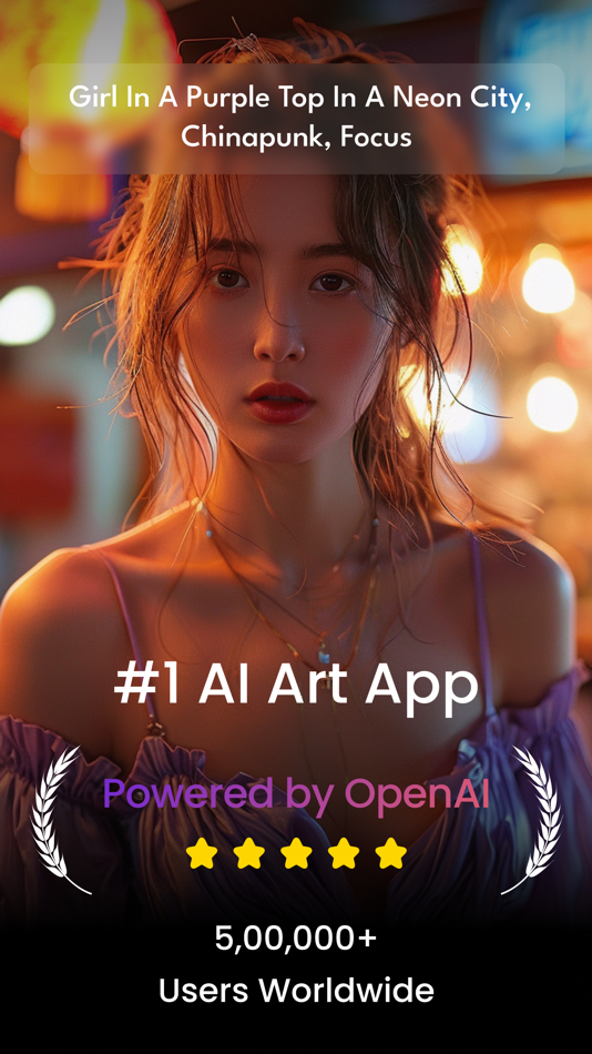 #1. Dall: AI Image & Art Generator (iOS) 来自: Par Solution