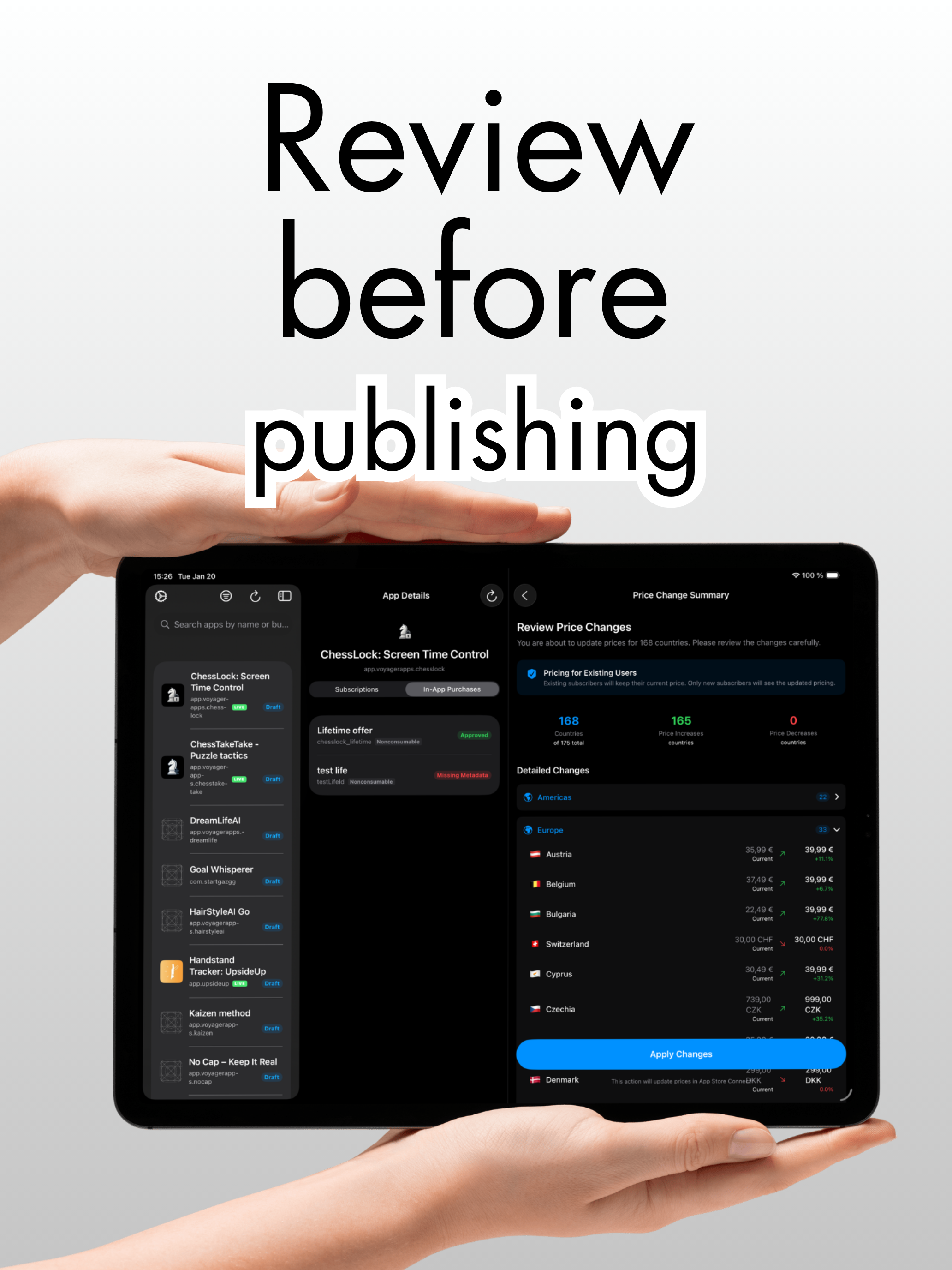 PriceKit for AppStore Connect