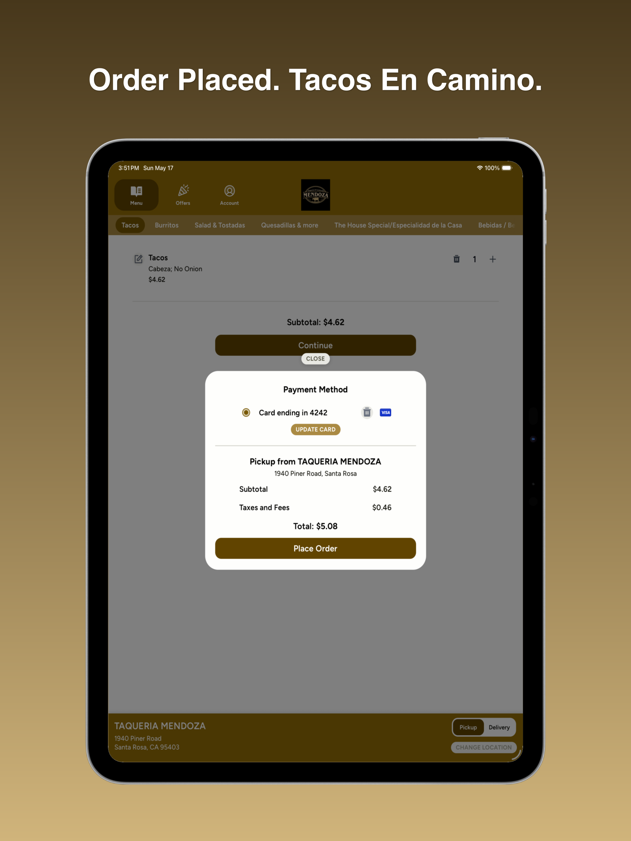 Taqueria Mendoza screenshot 8