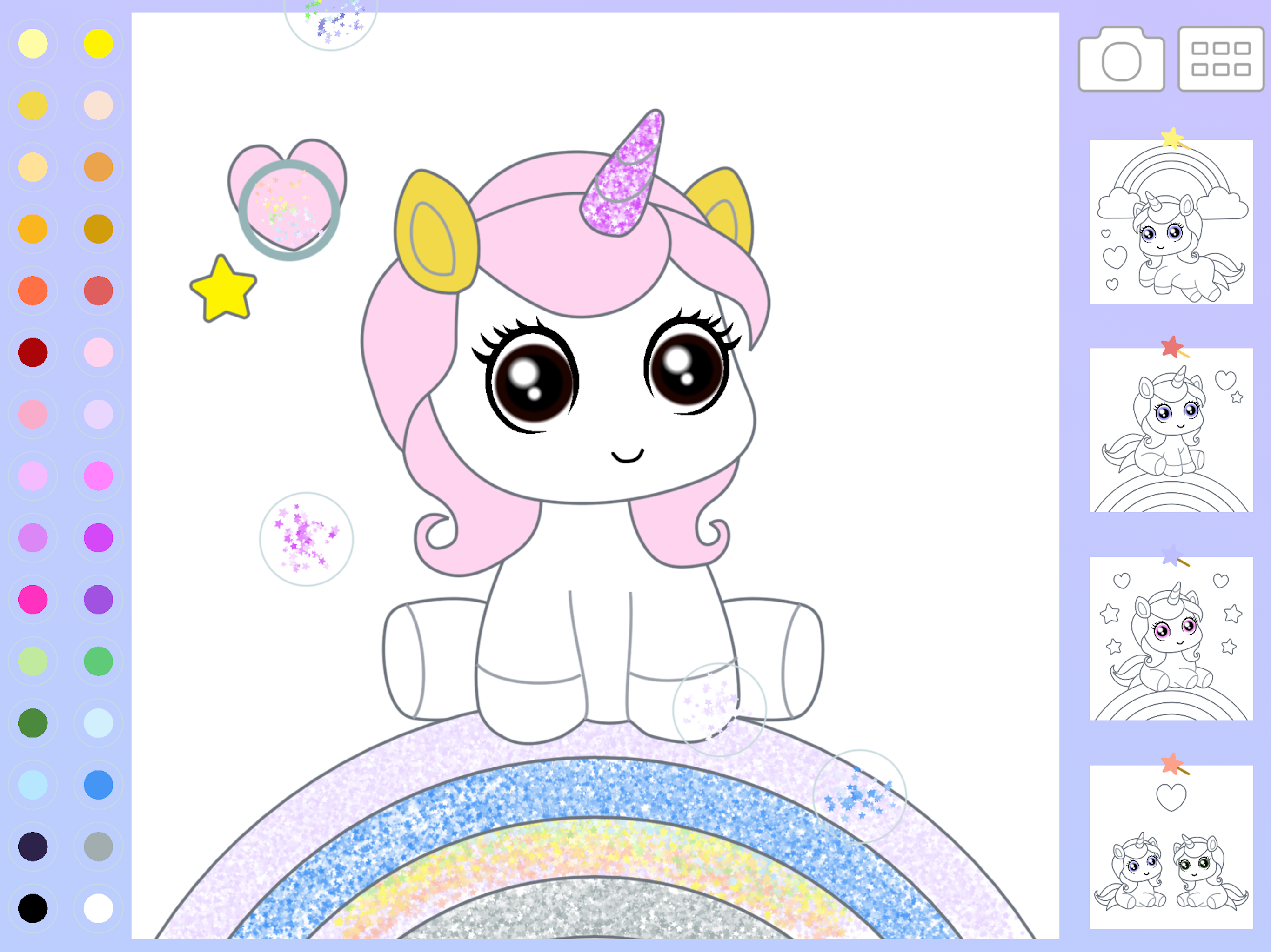 Unicorn Coloring Kid Toddler