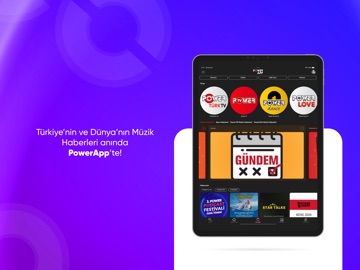 PowerApp: Radio, Podcast, DJ iPad screenshot