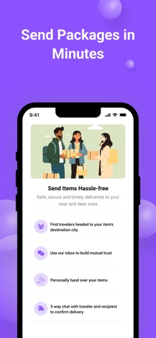 Kootr - Parcel Delivery App screenshot