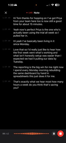 AudioScribe: Voice to Text screenshot