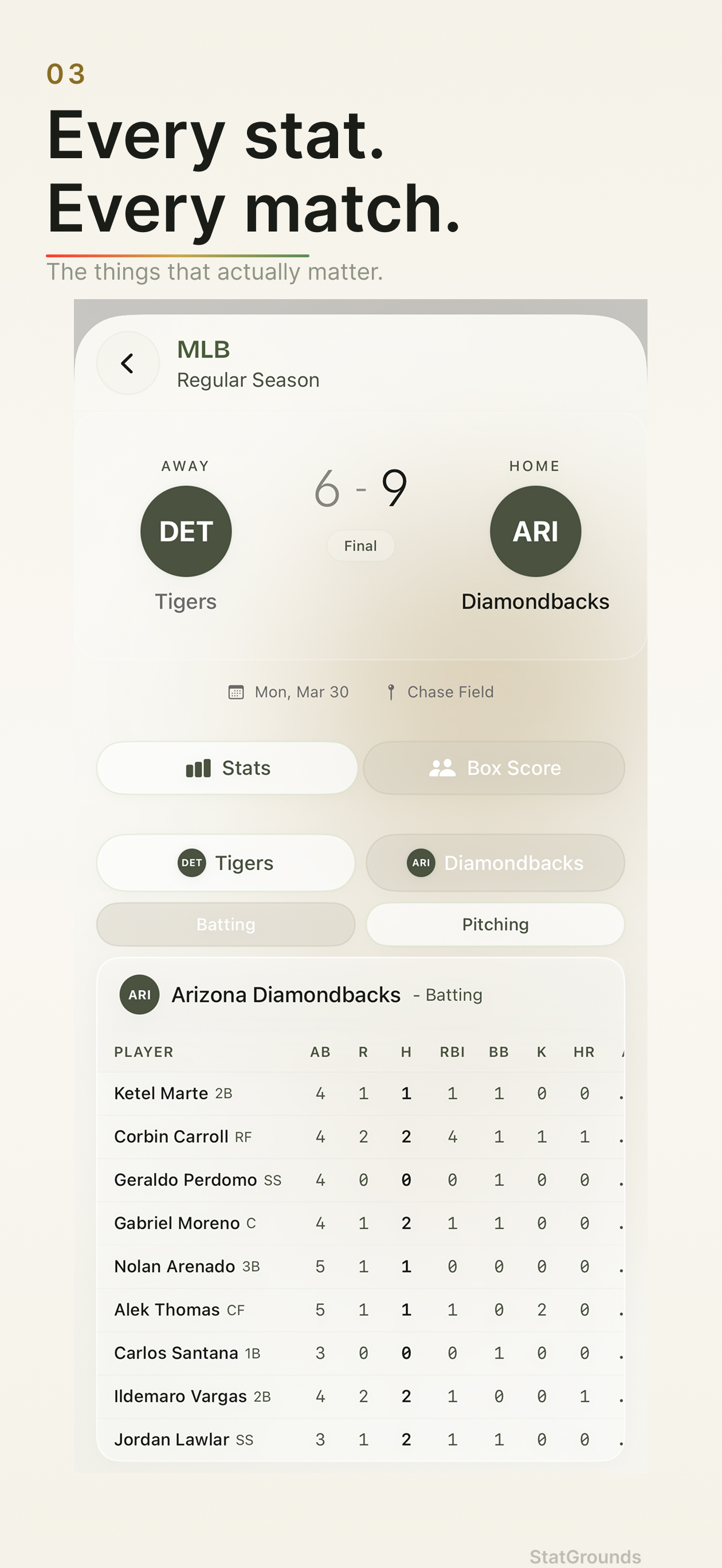 Stat Grounds screenshot 3