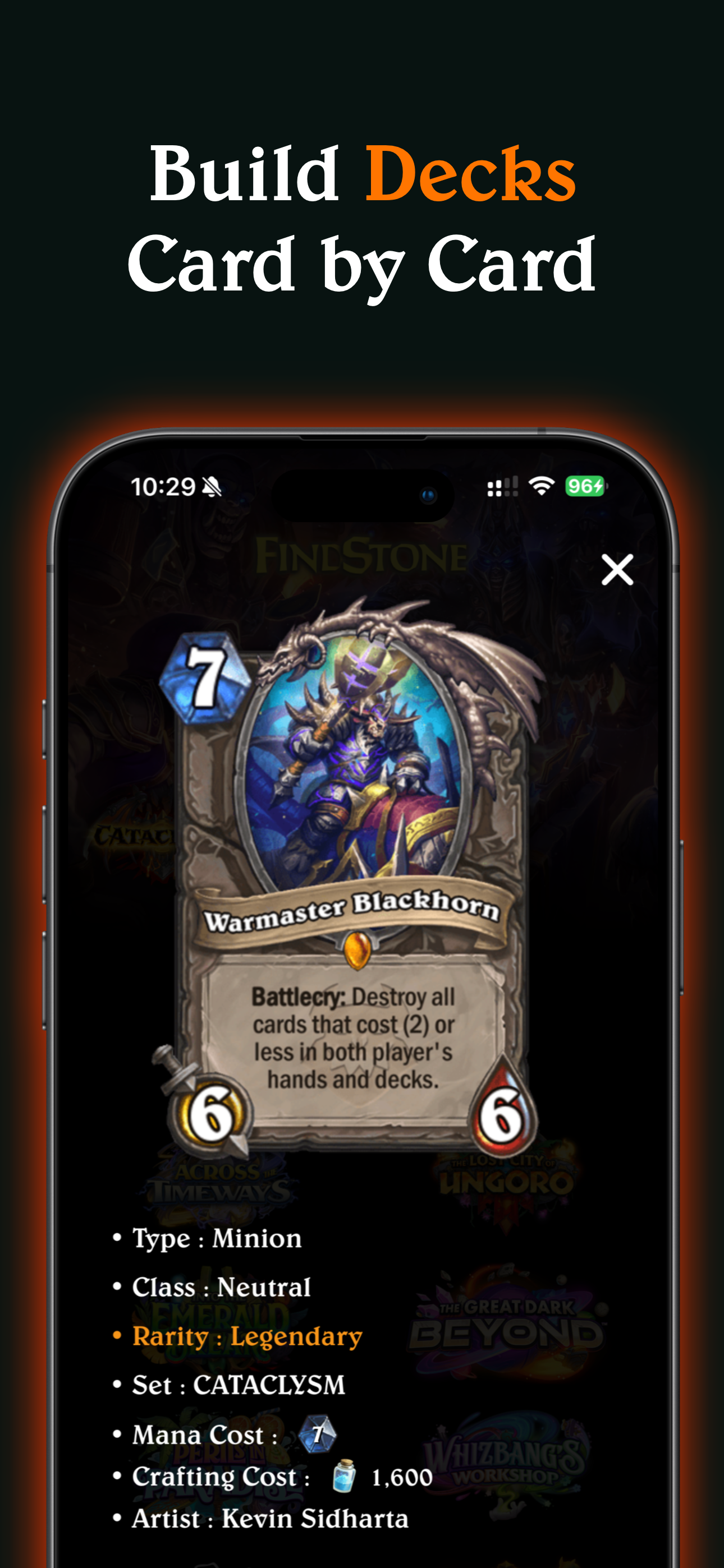 FindStone - Hearthstone Cards