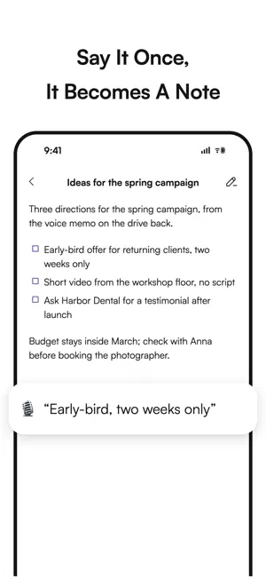 IamWriter: AI Note Taker screenshot 3