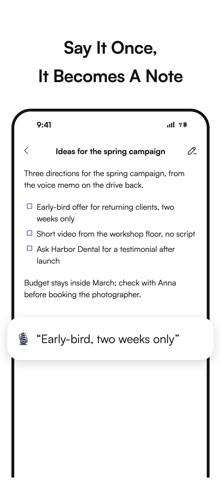IamWriter - AI Meeting Notes Screenshot 3 of 7