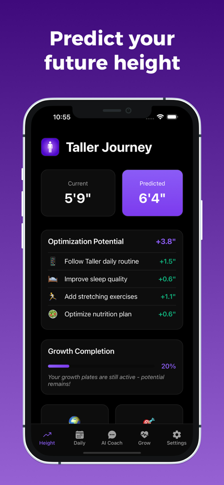 Taller - Maximize Height screenshot 1